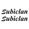 12" SIGNATURE SUBICLAN STICKER (2-PACK) - SUBICLAN & COMPANY