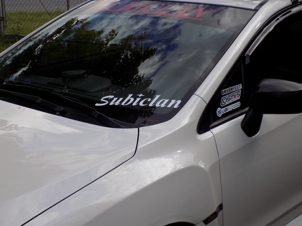 12" SIGNATURE SUBICLAN STICKER (2-PACK) - SUBICLAN & COMPANY