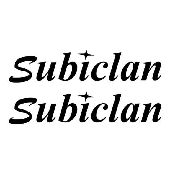 7" SIGNATURE SUBICLAN DIE-CUT STICKER - SUBICLAN & COMPANY