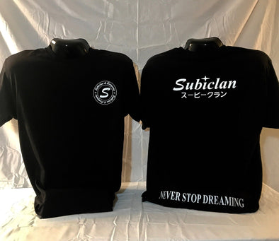 "NEVER STOP DREAMING" TEE (2018) - SUBICLAN & COMPANY